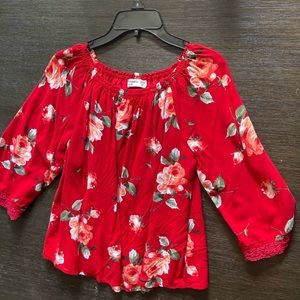 off the shoulder top